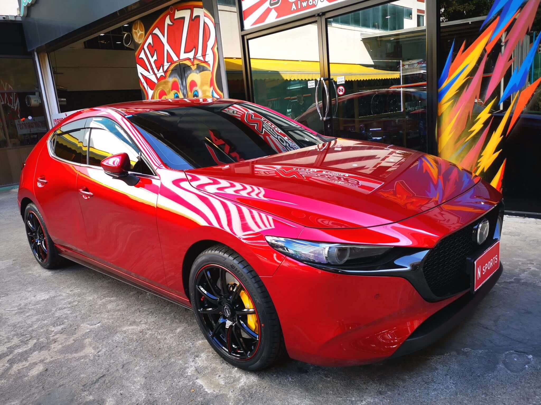 All New Mazda 3 Soul Red Crystal Nexzter
