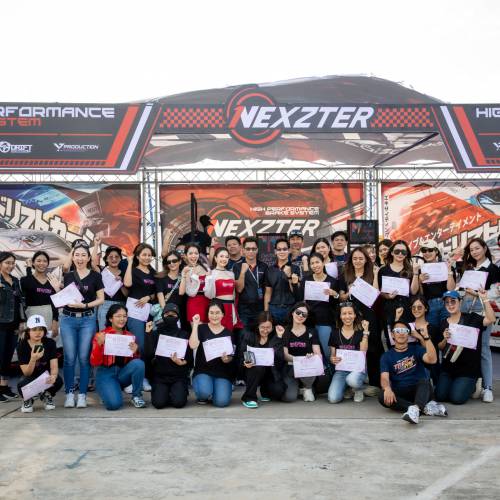 Nexzter Presented Beauties On The Track” สัมผัสประสบการณ์การเป็นนักแข่งที่สนาม ช้าง